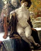 Lovis Corinth Verfuhrung oil